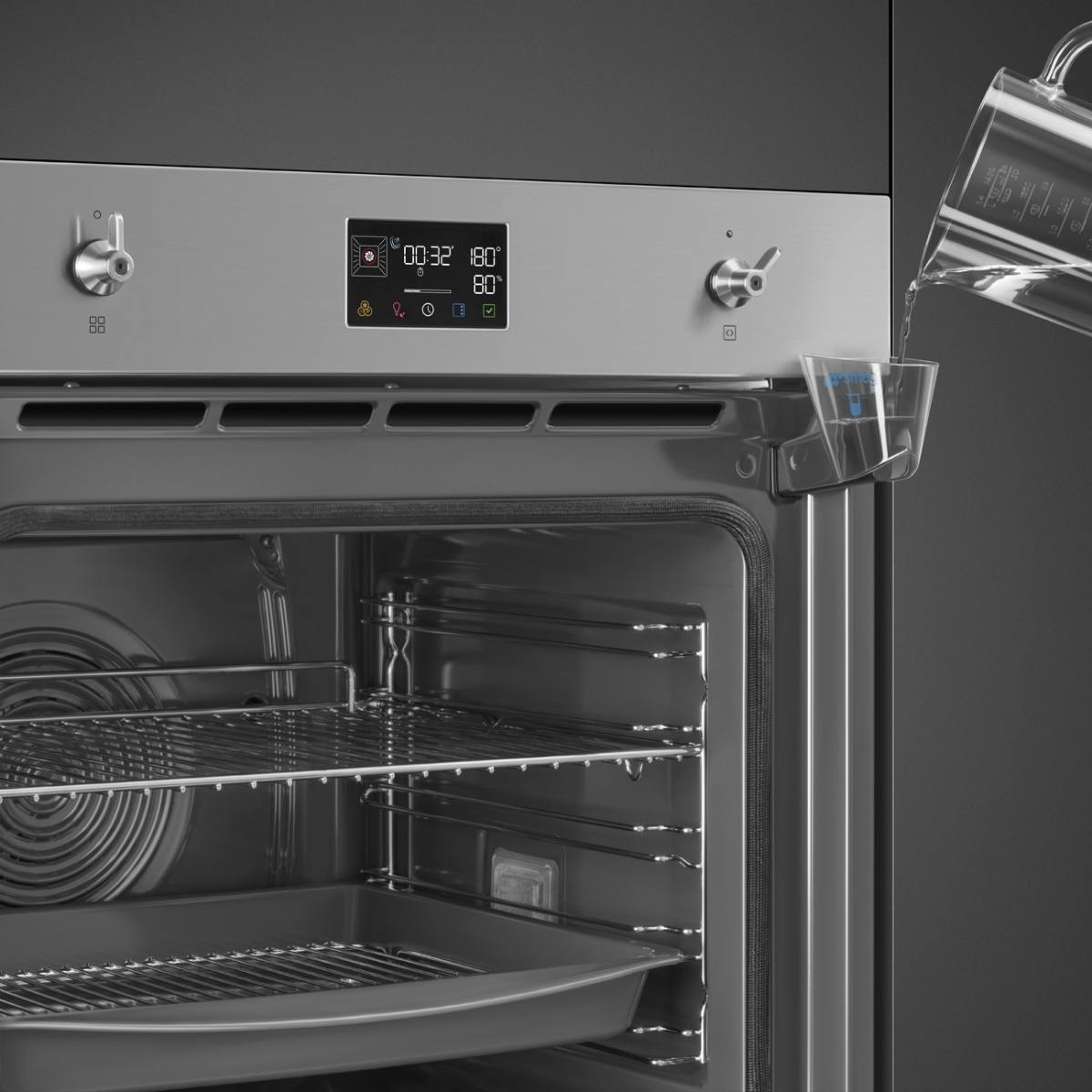 SMEG Indbygningsovn SOP6302S2PX, produktbillede 3 af 7, Ovne hos HomeNordic