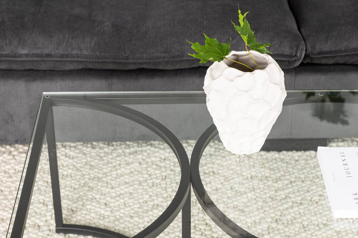 Plexus - Sofabord i glas og metal, 70 x 140 cm, produktbillede 4 af 10, Moderne designs hos HomeNordic