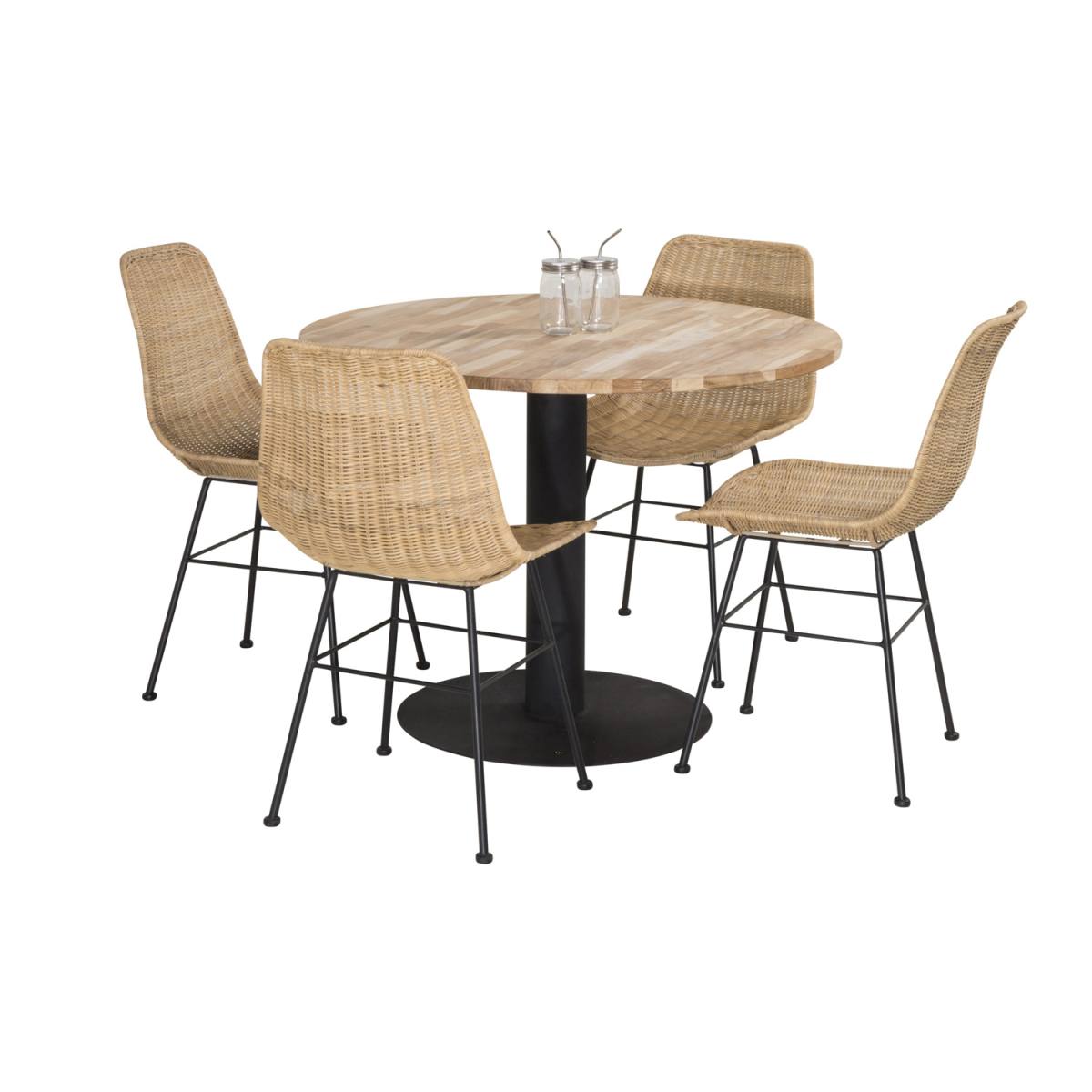 VENTURE DESIGN Cirebon spisebord, produktbillede 2 af 14, Spiseborde hos HomeNordic