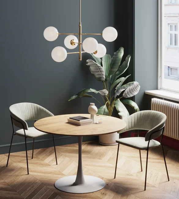 KARE DESIGN Schickeria spisebord, rund, produktbillede 3 af 3, Spiseborde hos HomeNordic