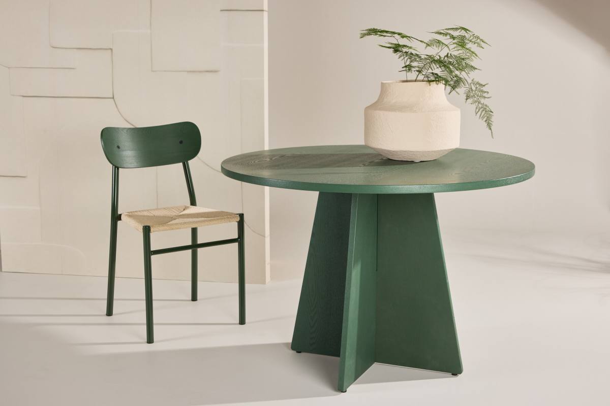 VENTURE DESIGN Bootcut spisebord, rund, produktbillede 19 af 19, Spiseborde hos HomeNordic