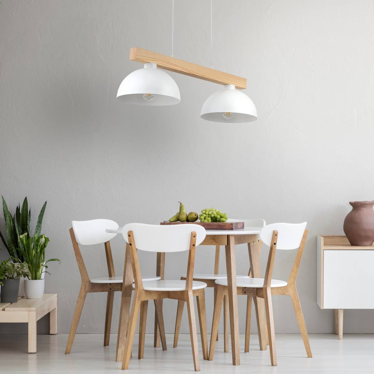 TK Oslo loftlampe, m. 2 skærme, produktbillede 10 af 10, Loftlamper hos HomeNordic
