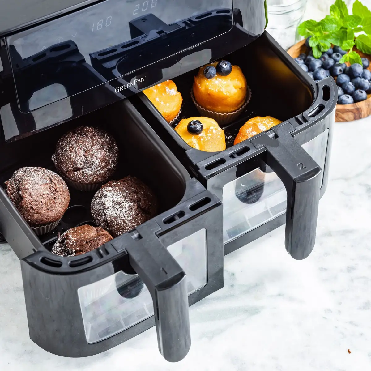 Bistro airfryer 8 liter, 2 kurve, produktbillede 8 af 10, Airfryers hos HomeNordic