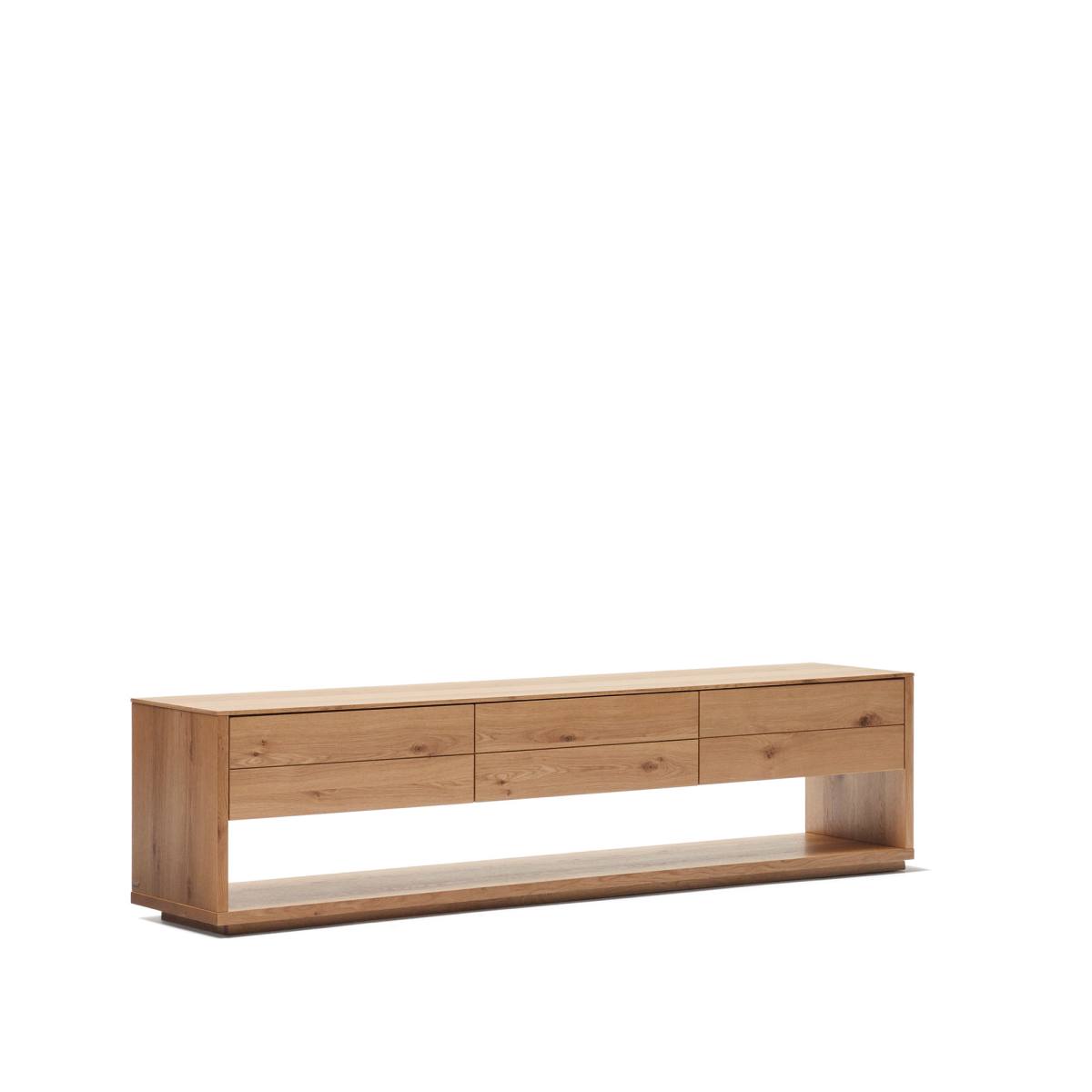 KAVE HOME Alguema TV-bord, m. 3 skuffer, produktbillede 3 af 5, TV-borde hos HomeNordic