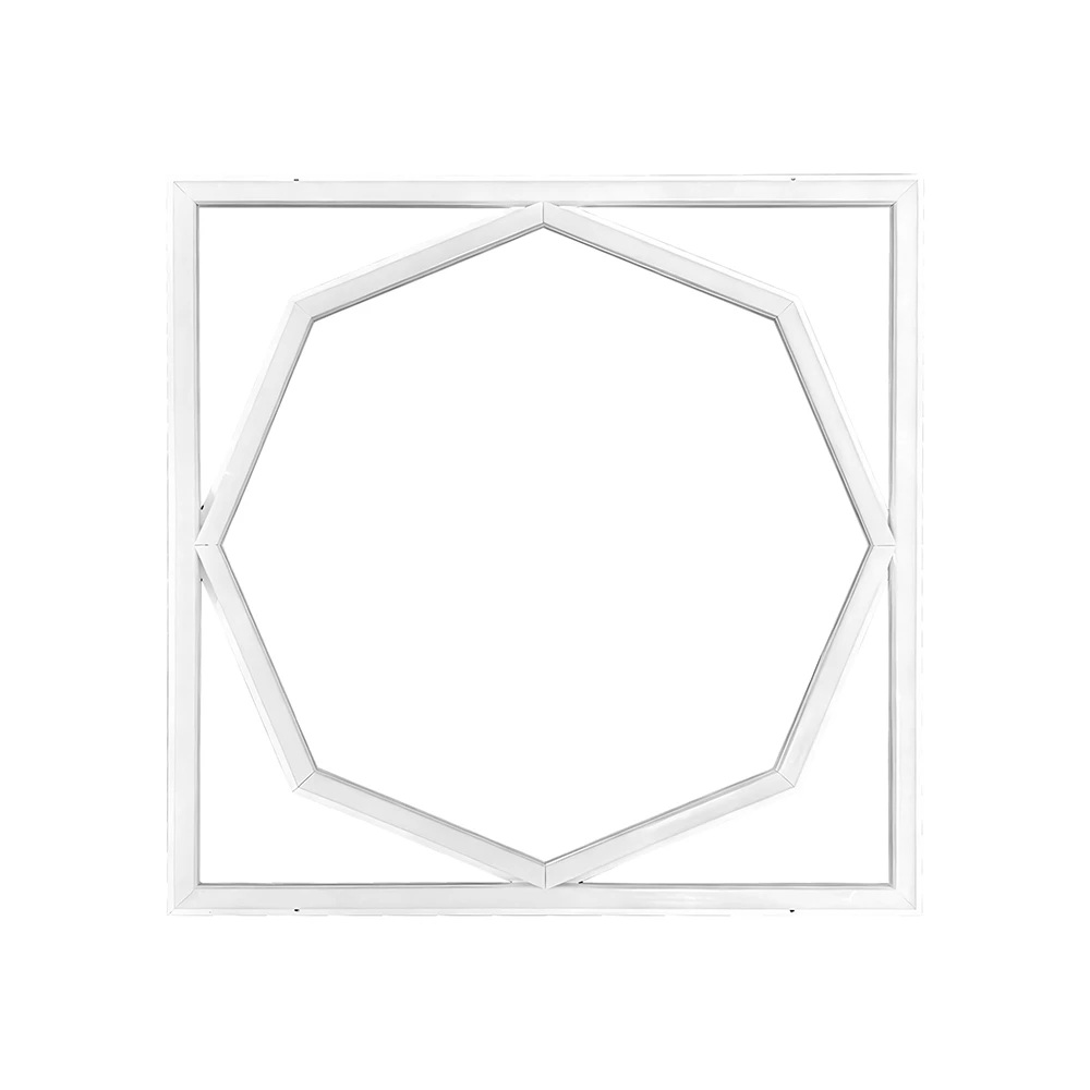 60x60 LED Octagon Borderline panel, 72W, Strømforsyninger hos HomeNordic
