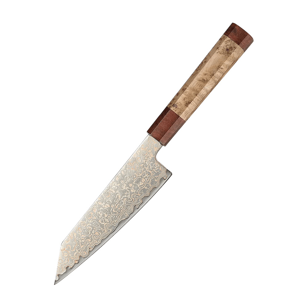 Gozuki | Bunka 165 mm | Japansk kokkekniv | Rinzen #1 & Damaskus37, Kokkeknive hos HomeNordic