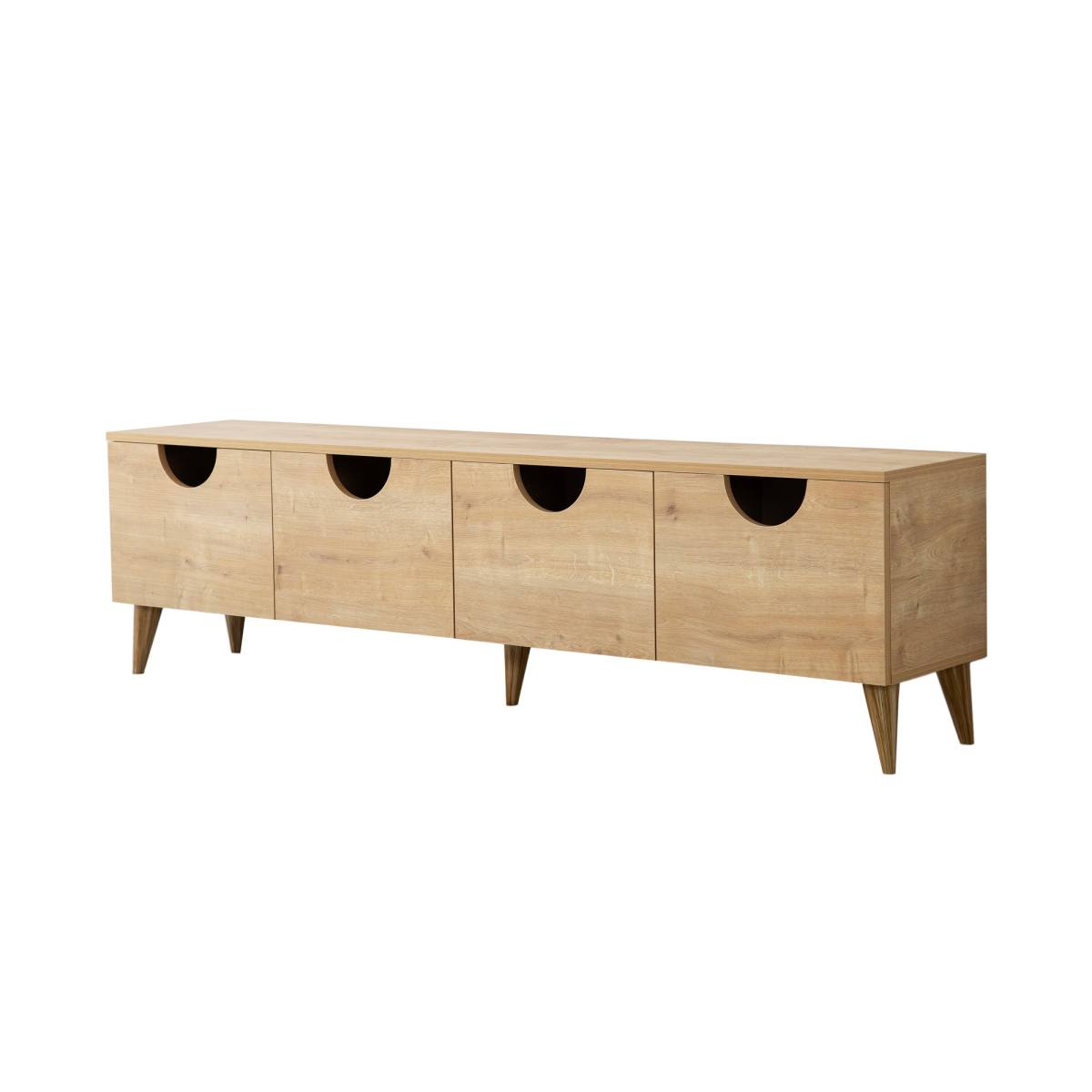 NORDVÄRK Four Seasons TV-bord, m. 4 låger, TV-borde hos HomeNordic