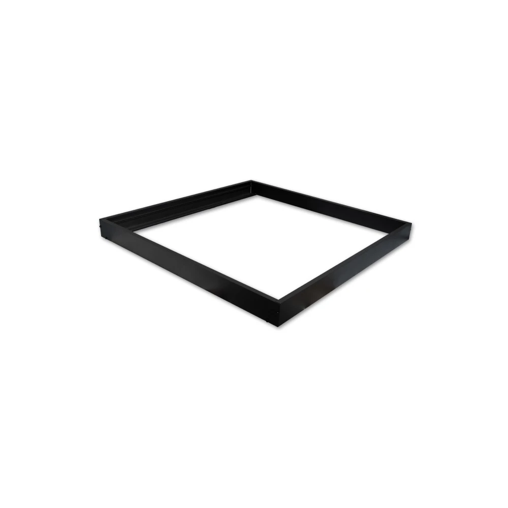Sort ramme til påbygning af 60x60 LED paneler, LED-paneler hos HomeNordic