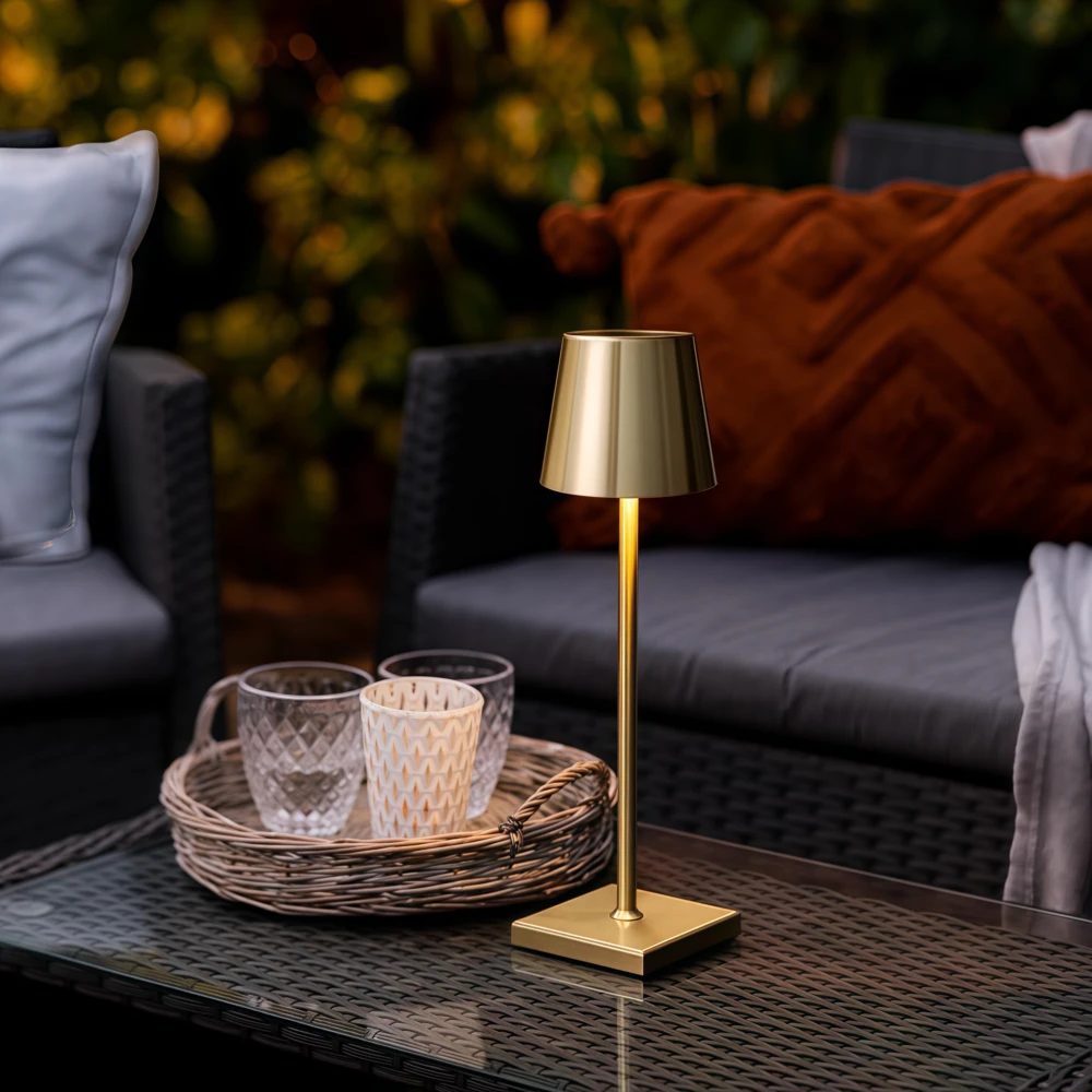 Opladelig LED mini bordlampe, Bordlamper hos HomeNordic