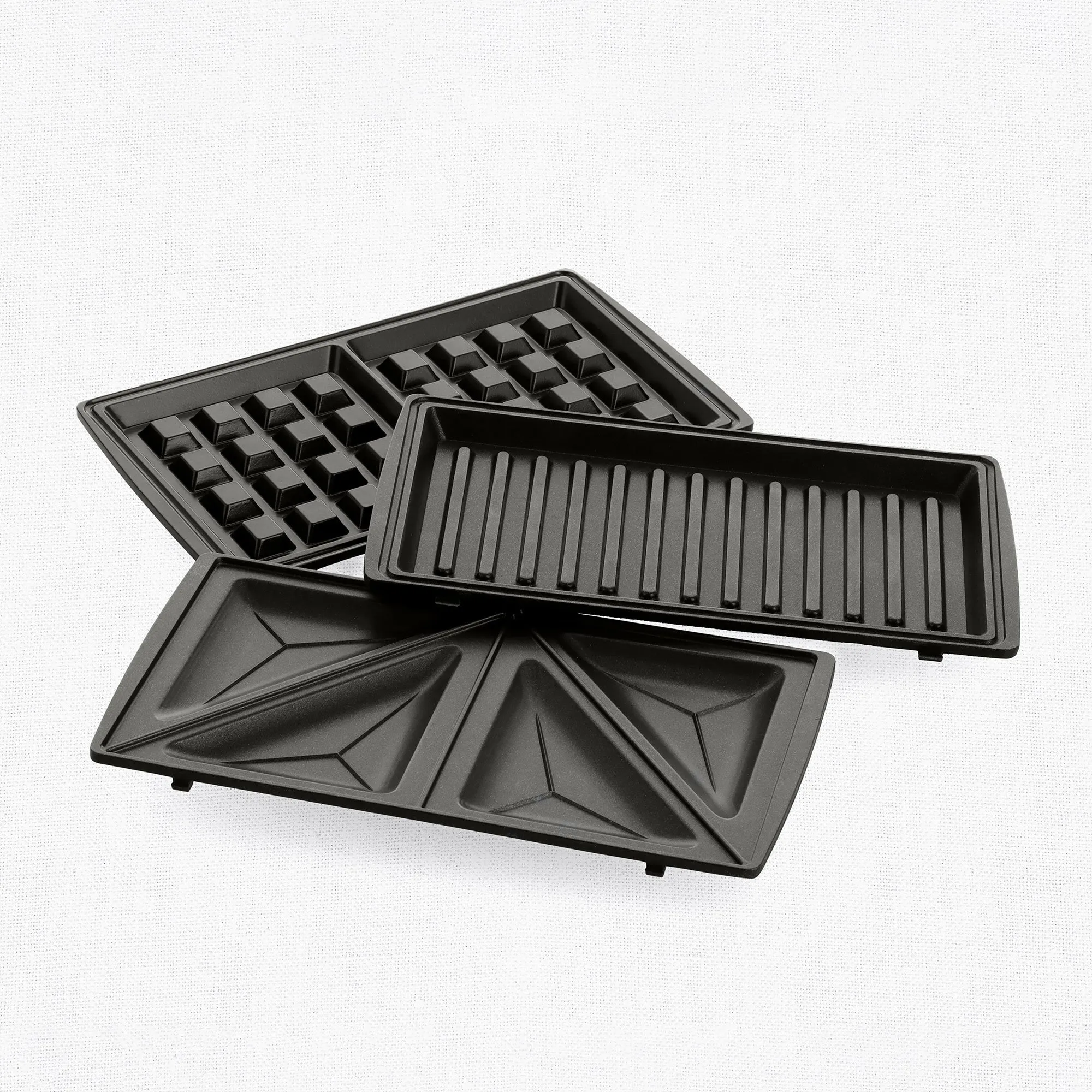 3-i-1 sandwichgrill/vaffeljern, pink, produktbillede 4 af 10 hos HomeNordic