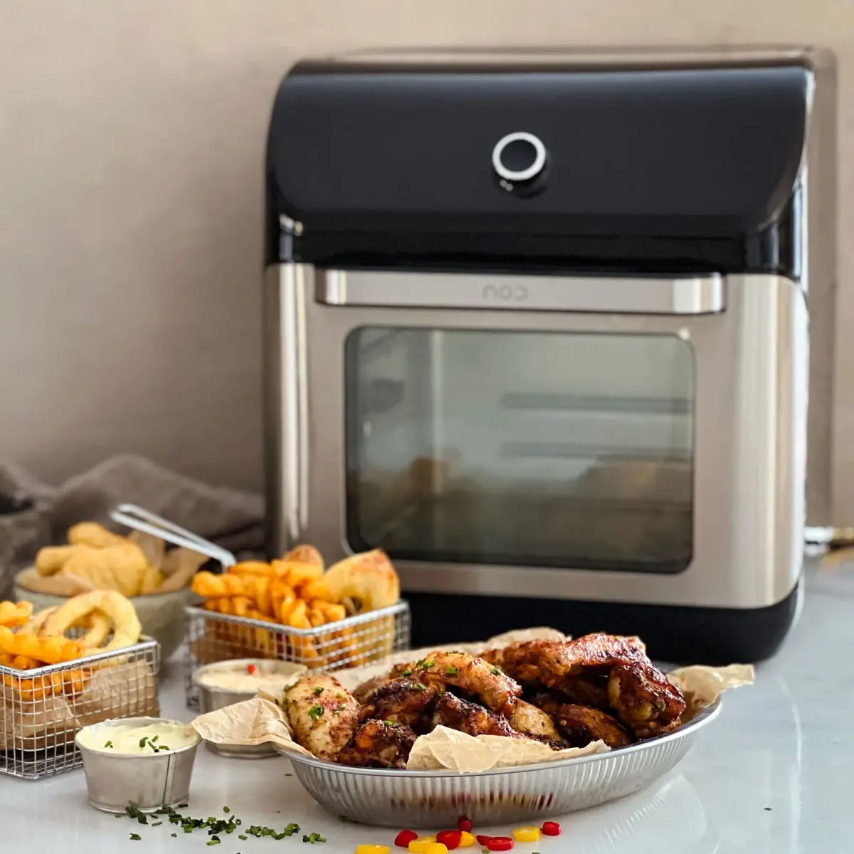 Airfryer ovn 12 L, Tørre- og varmluftsovn, Airfryers hos HomeNordic