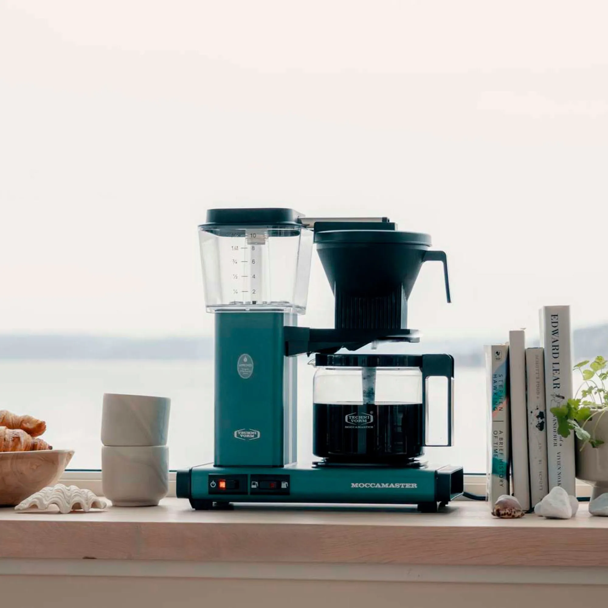 Optio kaffemaskine, Ocean, produktbillede 4 af 6, Kaffemaskiner hos HomeNordic