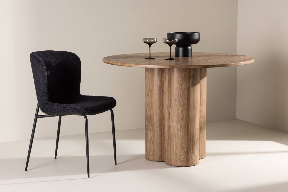 VENTURE DESIGN Olivia spisebord, rund, produktbillede 16 af 16, Spiseborde hos HomeNordic