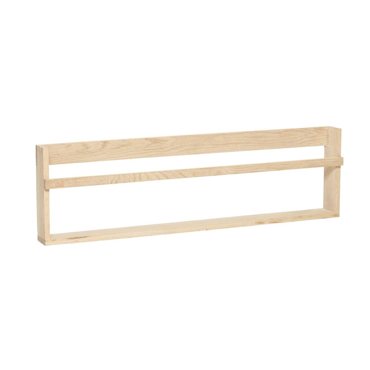 Display - Væghylde i egetræ 110 cm., Hylder hos HomeNordic