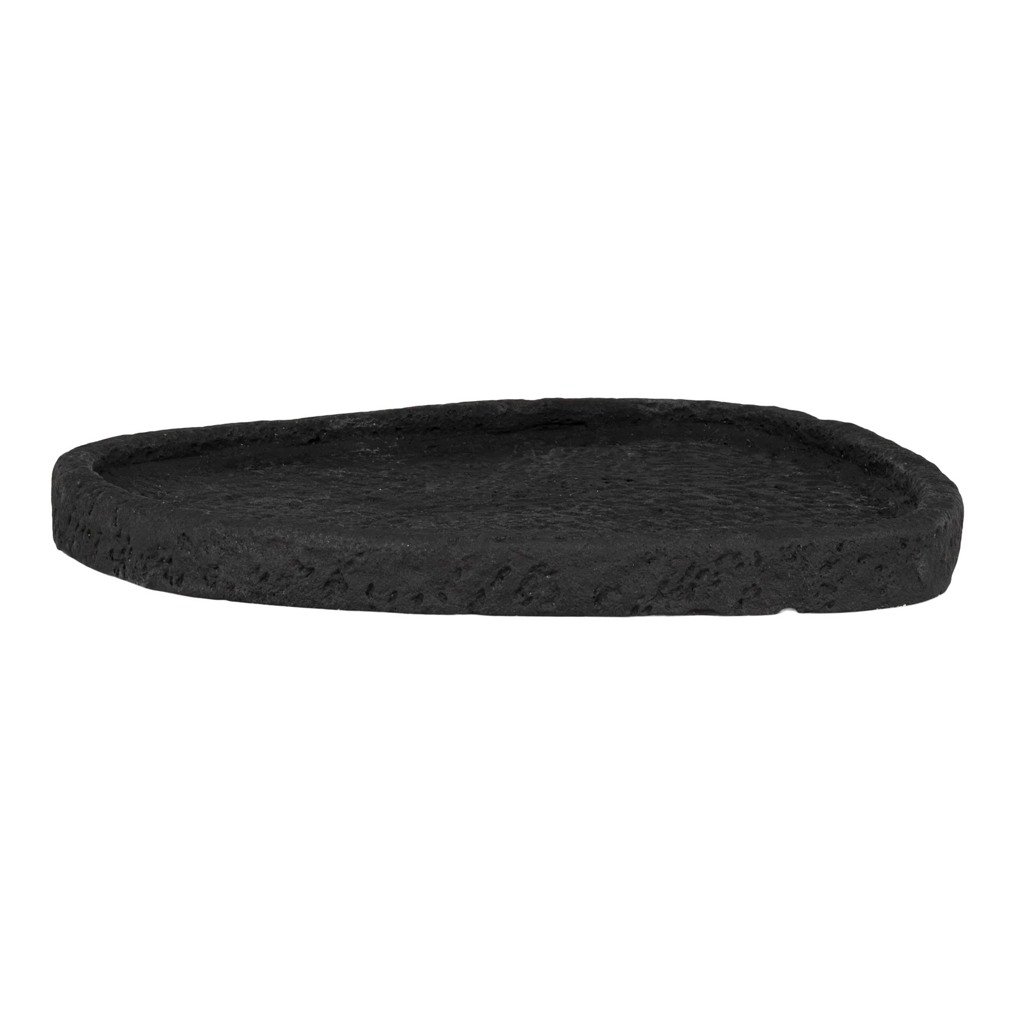 Bakke - Bakke, Cement, Sort 26,5X26X2 Cm, Servering hos HomeNordic