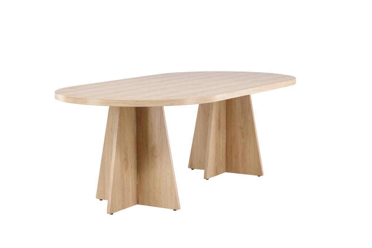 VENTURE DESIGN Bootcut spisebord, rektangulær, produktbillede 8 af 16, Spiseborde hos HomeNordic