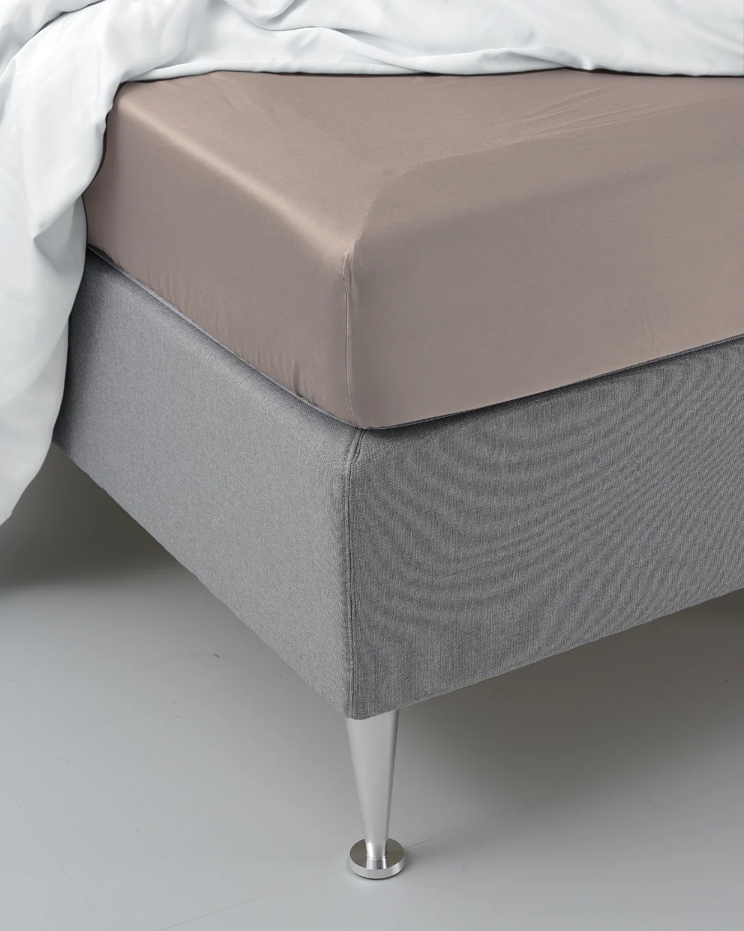 Bambus faconlagen | Nude blush | 160x200, Sengetøj hos HomeNordic