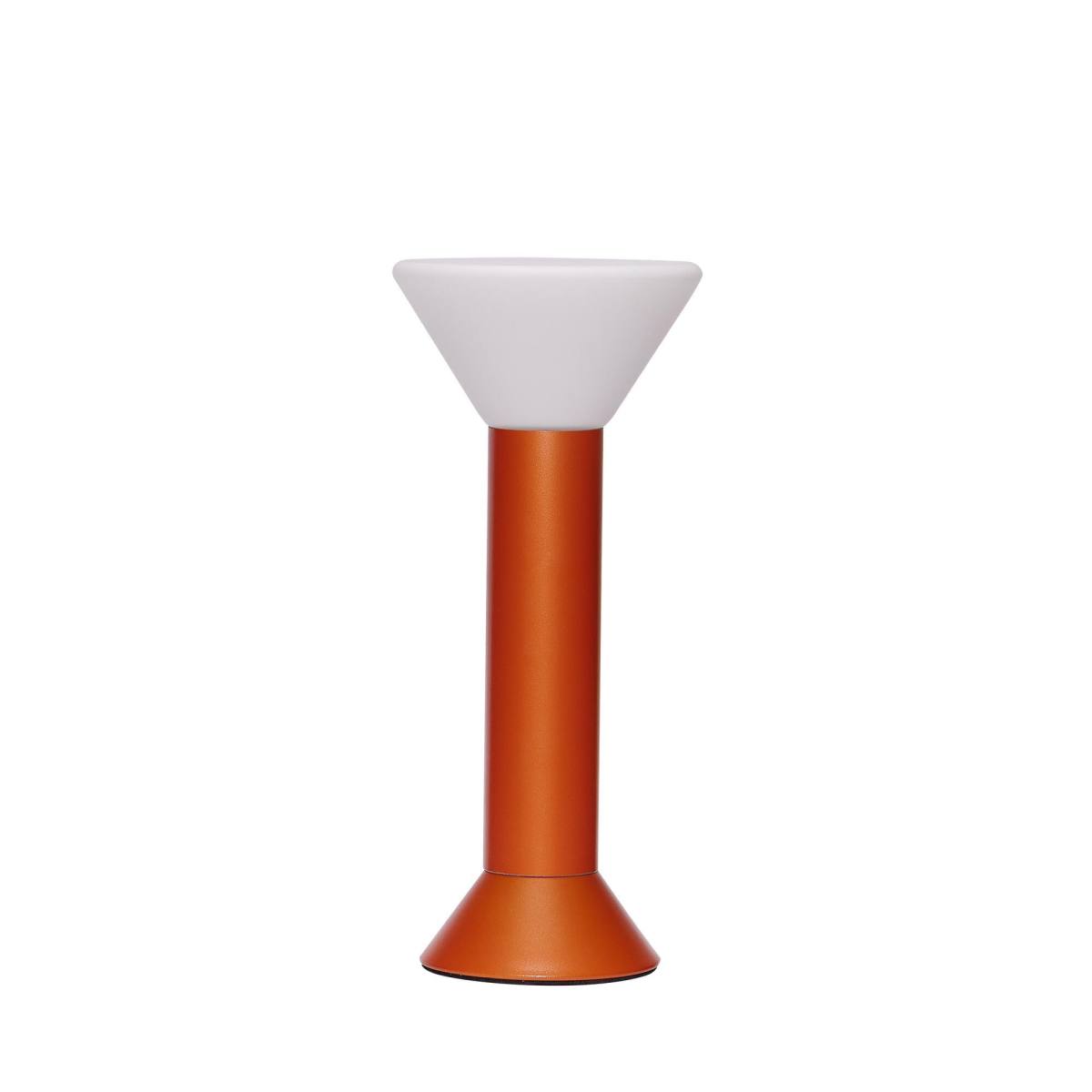 Flash Transportabel Lampe Metallic Orange, produktbillede 2 af 2, Bordlamper hos HomeNordic