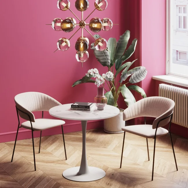 KARE DESIGN Schickeria spisebord, rund, produktbillede 6 af 7, Spiseborde hos HomeNordic