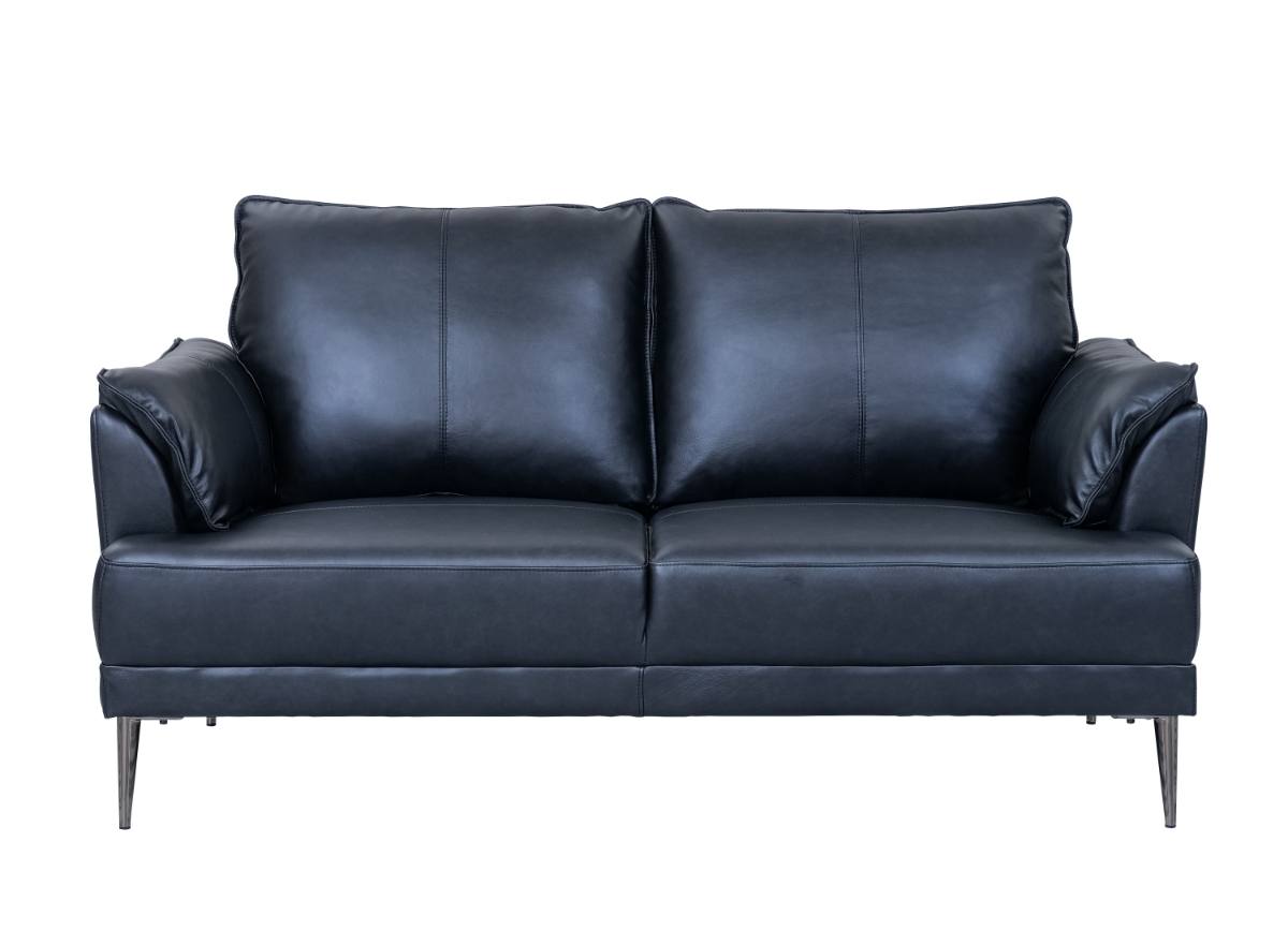 Jazz sofa i sort okselæder, produktbillede 2 af 8, Sofaer hos HomeNordic