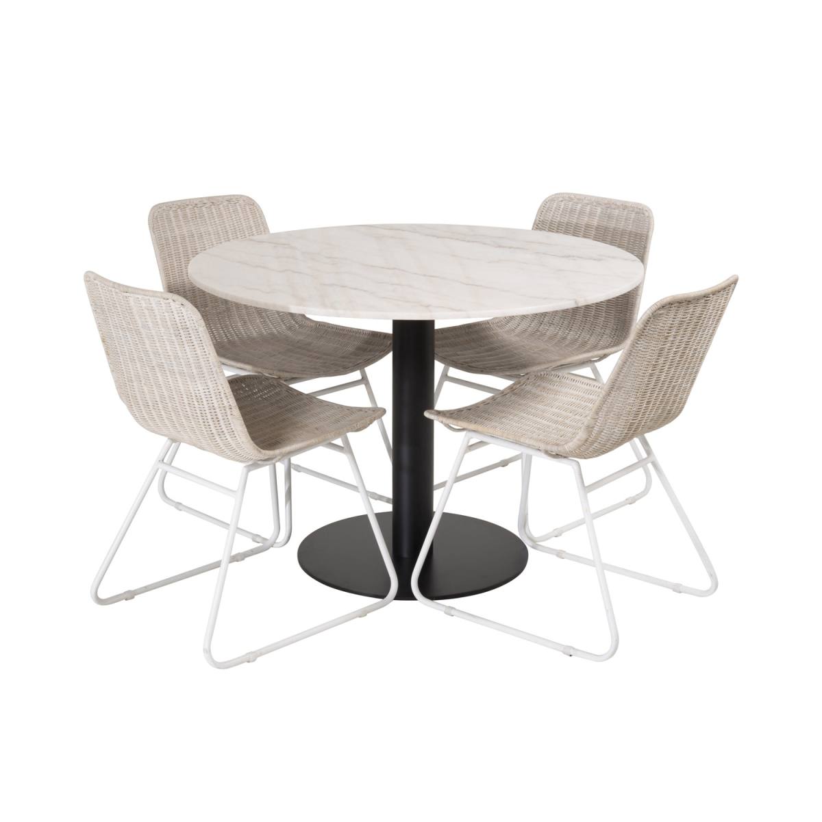 VENTURE DESIGN Estelle spisebord, produktbillede 3 af 14, Spiseborde hos HomeNordic