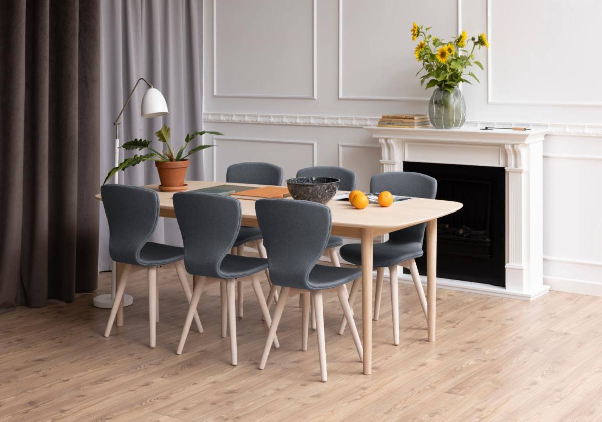 ACT NORDIC Aston spisebord, m. udtræk, produktbillede 7 af 8, Spiseborde hos HomeNordic