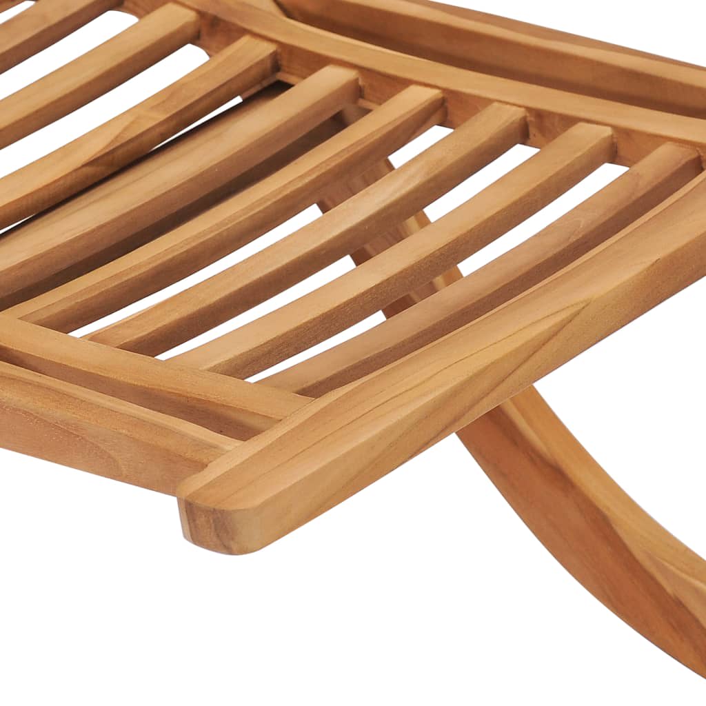 Foldbar Havestol 50x90x69 Cm Massivt Teaktræ, produktbillede 6 af 7, Havestole i teaktræ hos HomeNordic
