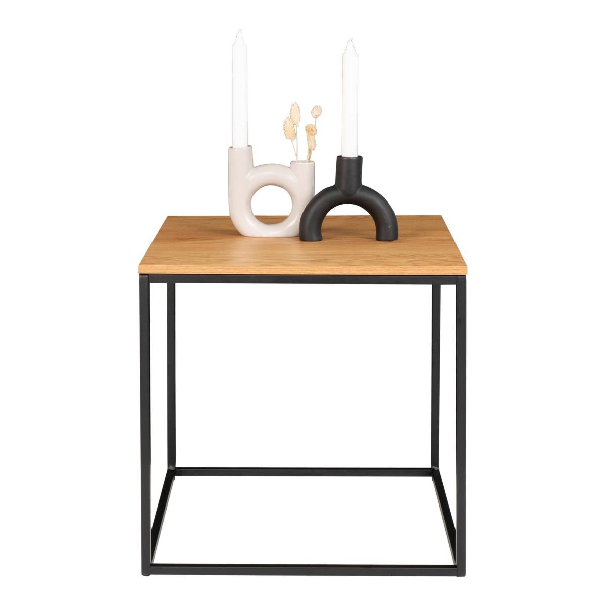 Zeta - Hjørnebord i egetræslook, produktbillede 4 af 12, Moderne designs hos HomeNordic
