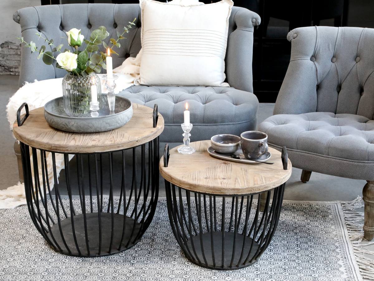 CHIC ANTIQUE FRANSK SOFA M./GRÅ/HØRSTOF, produktbillede 6 af 7, Sofaer hos HomeNordic