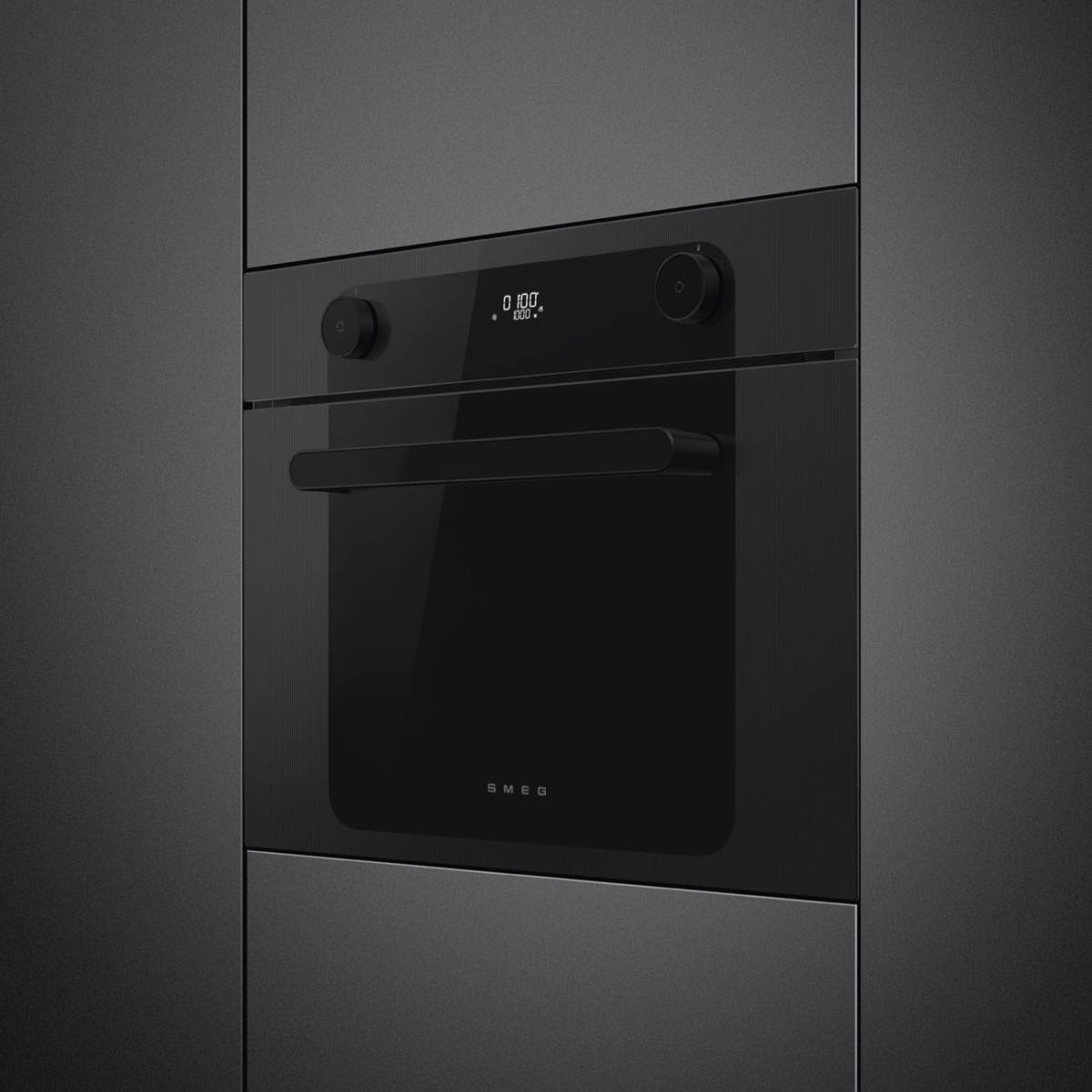 SMEG Indbygningsmikroovn SO4201M1BI, produktbillede 2 af 9, Ovne hos HomeNordic