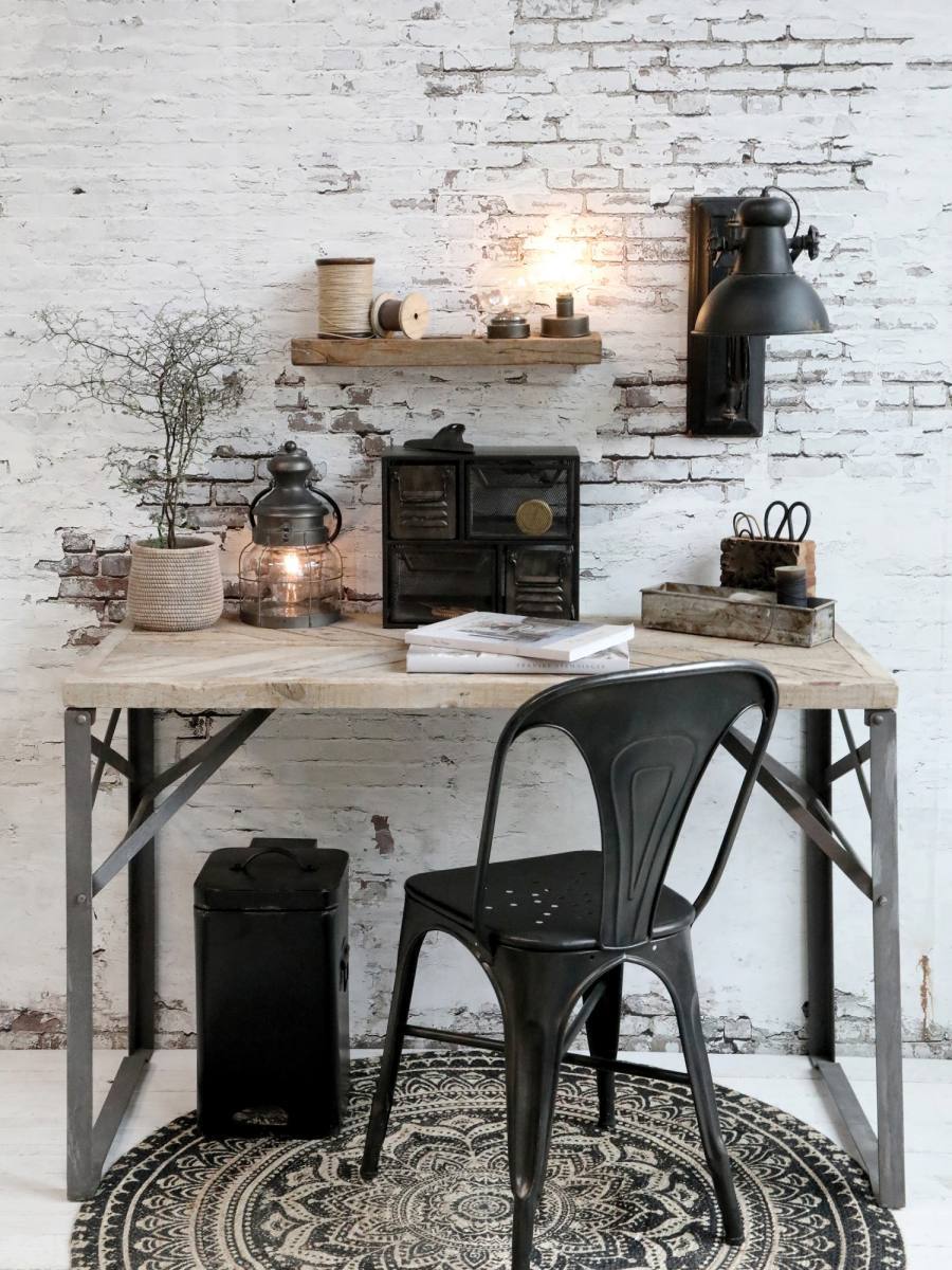 CHIC ANTIQUE FACTORY VÆGLAMPE SORT, produktbillede 4 af 11, Væglamper hos HomeNordic