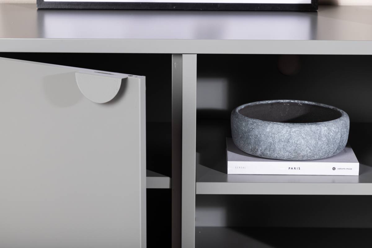 VENTURE DESIGN Piring TV-bord, m. 2 låger og 3 hylder, produktbillede 14 af 17, TV-borde hos HomeNordic