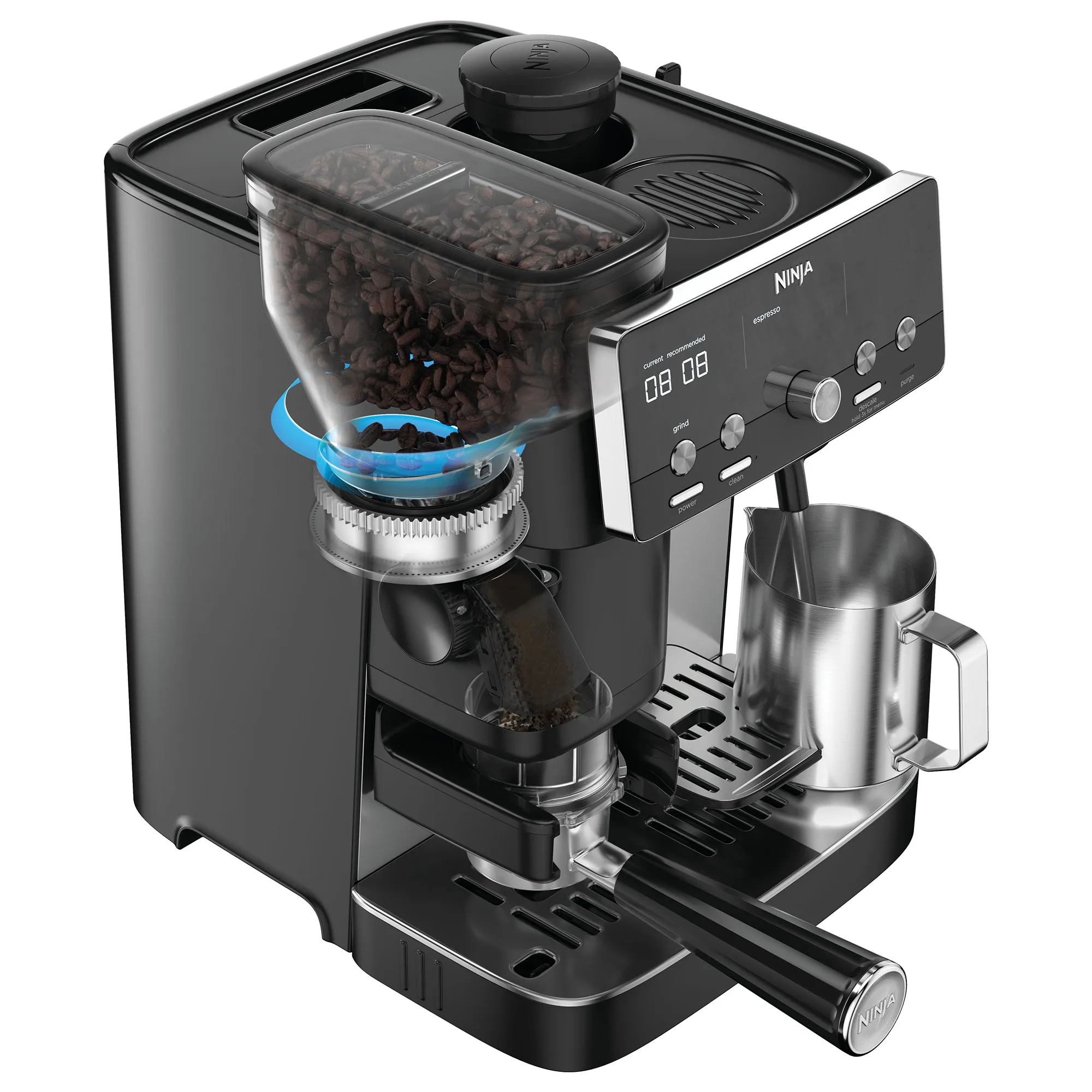 Ninja Luxe Café Mini 2-i-1 kaffemaskine, produktbillede 5 af 5, Kaffemaskiner hos HomeNordic