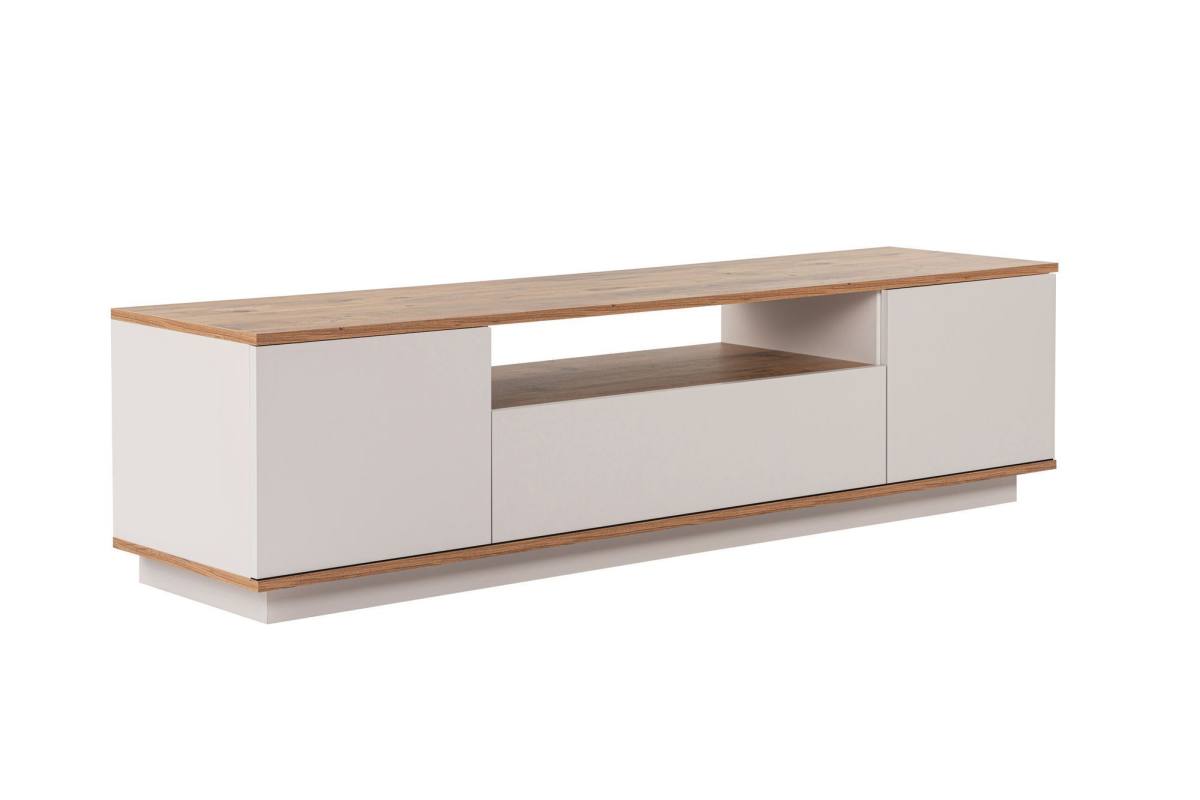 NORDVÄRK Veramont TV-bord, m. 3 låger, 1 hylde, produktbillede 3 af 8, TV-borde hos HomeNordic