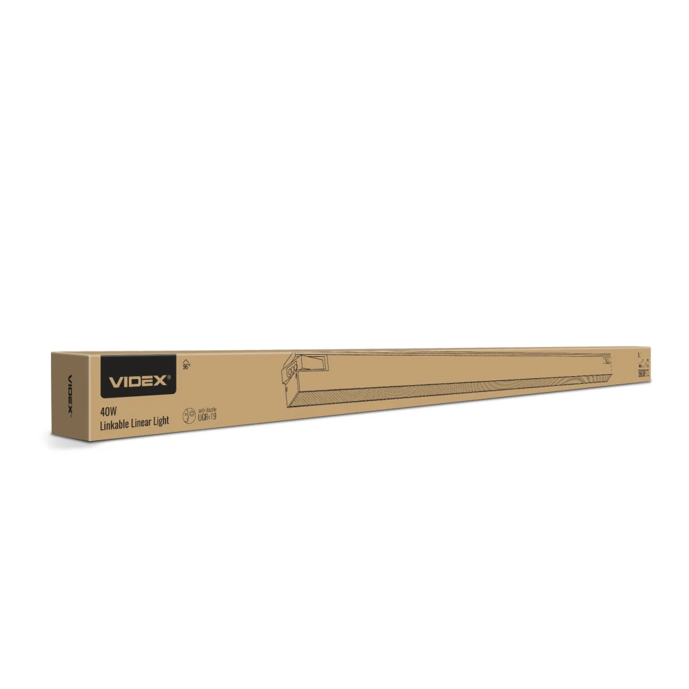 40W lineært LED armatur, LED-armaturer hos HomeNordic