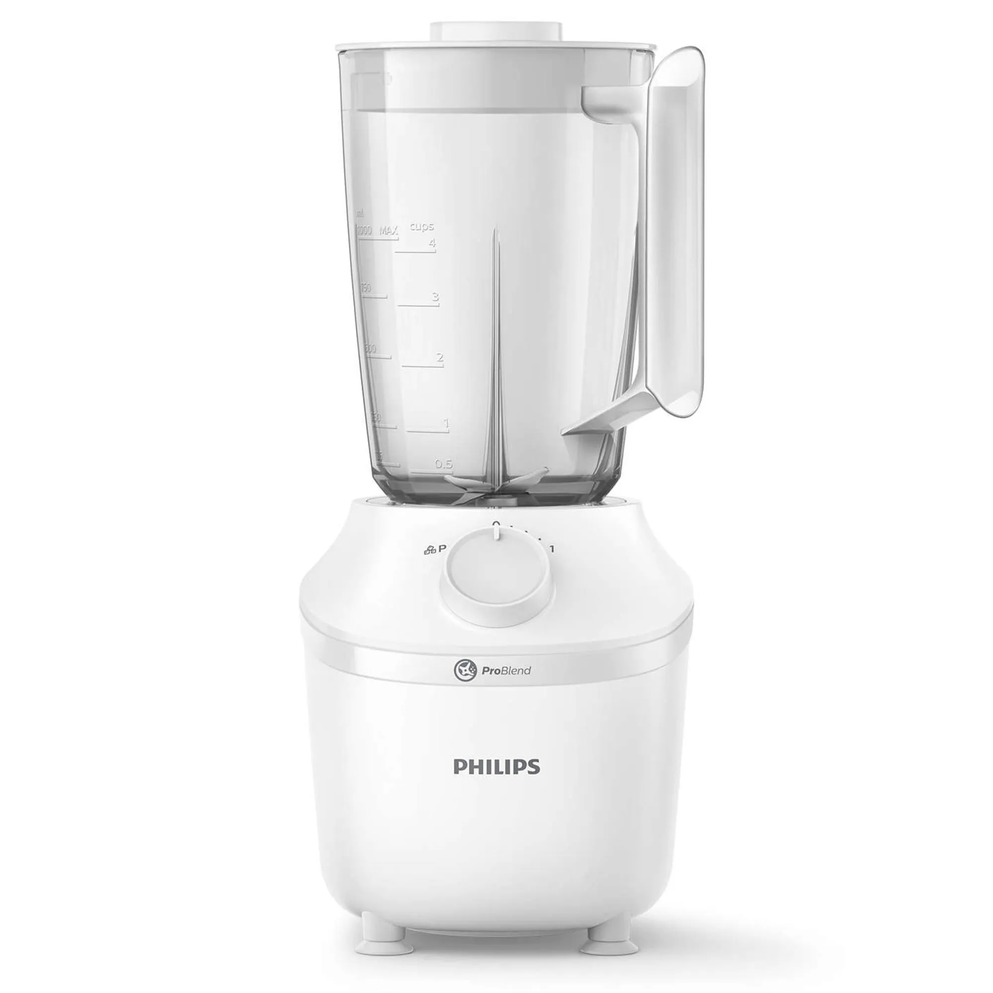 HR2041/00 3000 Series blender, 450 watt, hvid, produktbillede 2 af 10, Blendere hos HomeNordic
