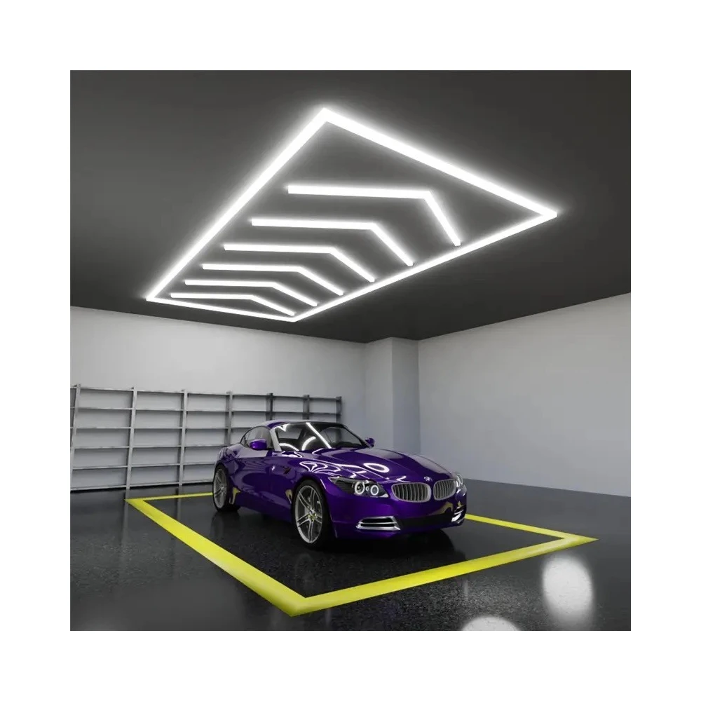 384W RA95 Lysgitter LED + ramme komplet sæt (Hexagon), Andre varer hos HomeNordic