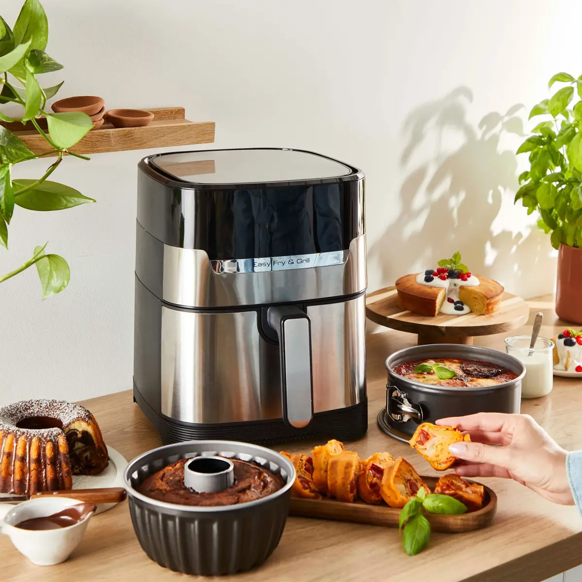 Easy Fry bageforme 2 stk., produktbillede 7 af 9, Airfryers hos HomeNordic