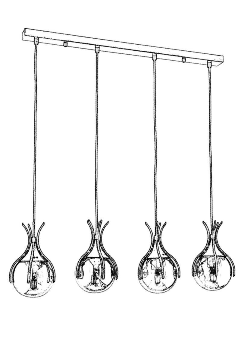 LUMI loftlampe, produktbillede 3 af 6, Loftlamper hos HomeNordic