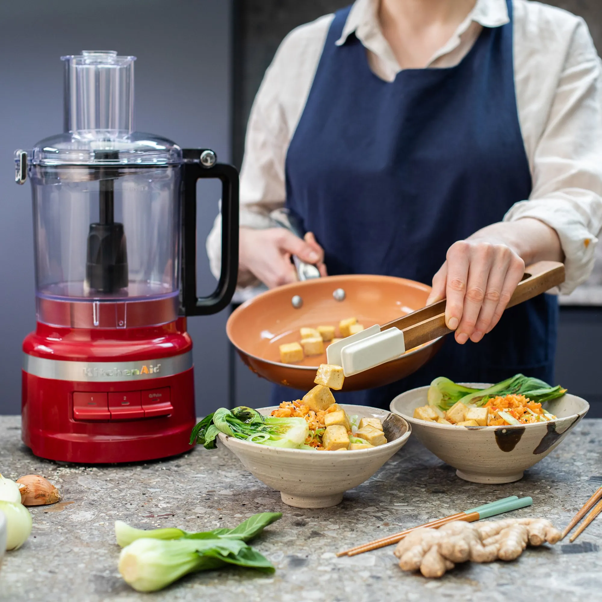 5KFP0921 Foodprocessor, 2,1 liter, empire red, produktbillede 11 af 15, Foodprocessorer hos HomeNordic