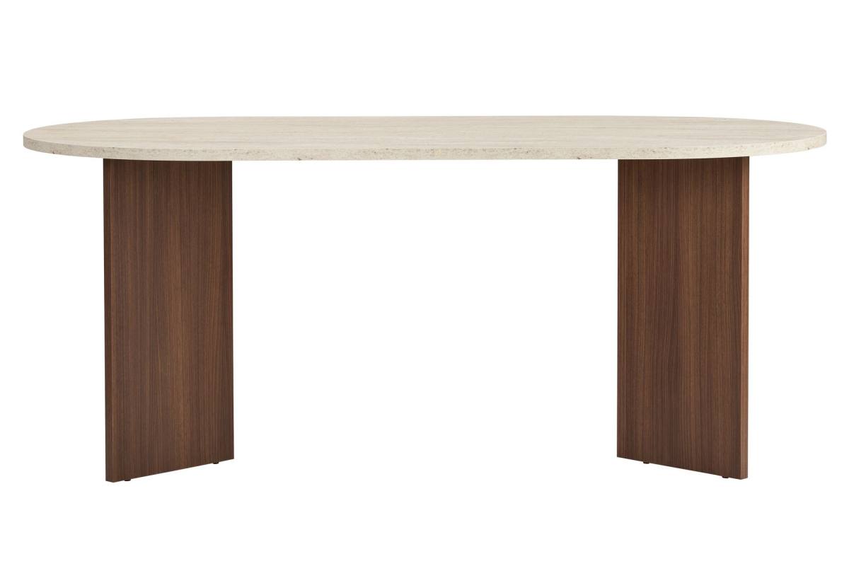 NORDVÄRK Sablin spisebord, oval, produktbillede 4 af 10, Spiseborde hos HomeNordic