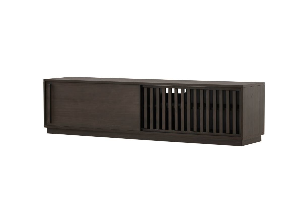 VENTURE DESIGN Lugo TV-bænk, m. 2 skydelåger og hylde, produktbillede 5 af 16, TV-borde hos HomeNordic