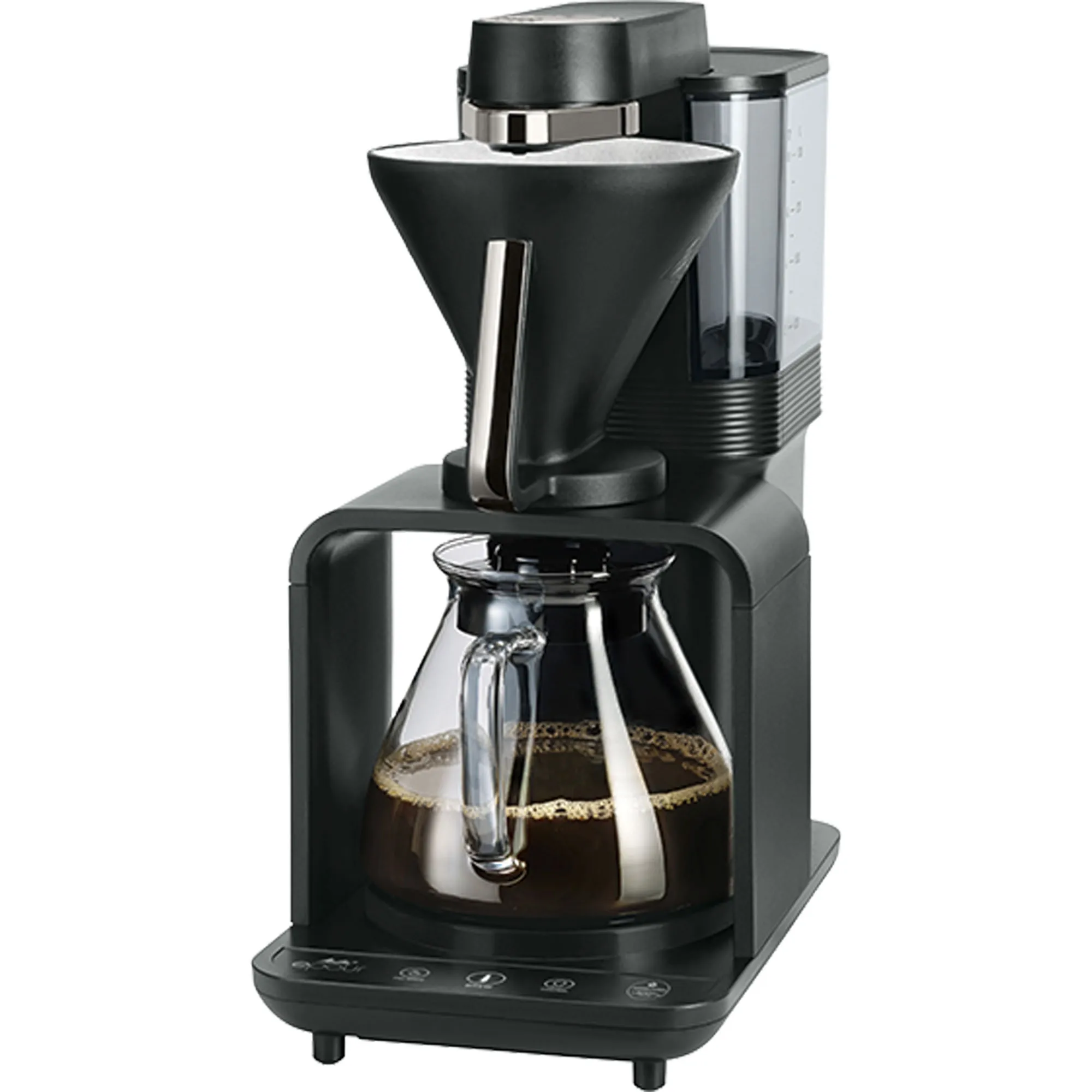 Melitta Epour Kaffemaskine, sort/krom, Kaffemaskiner hos HomeNordic