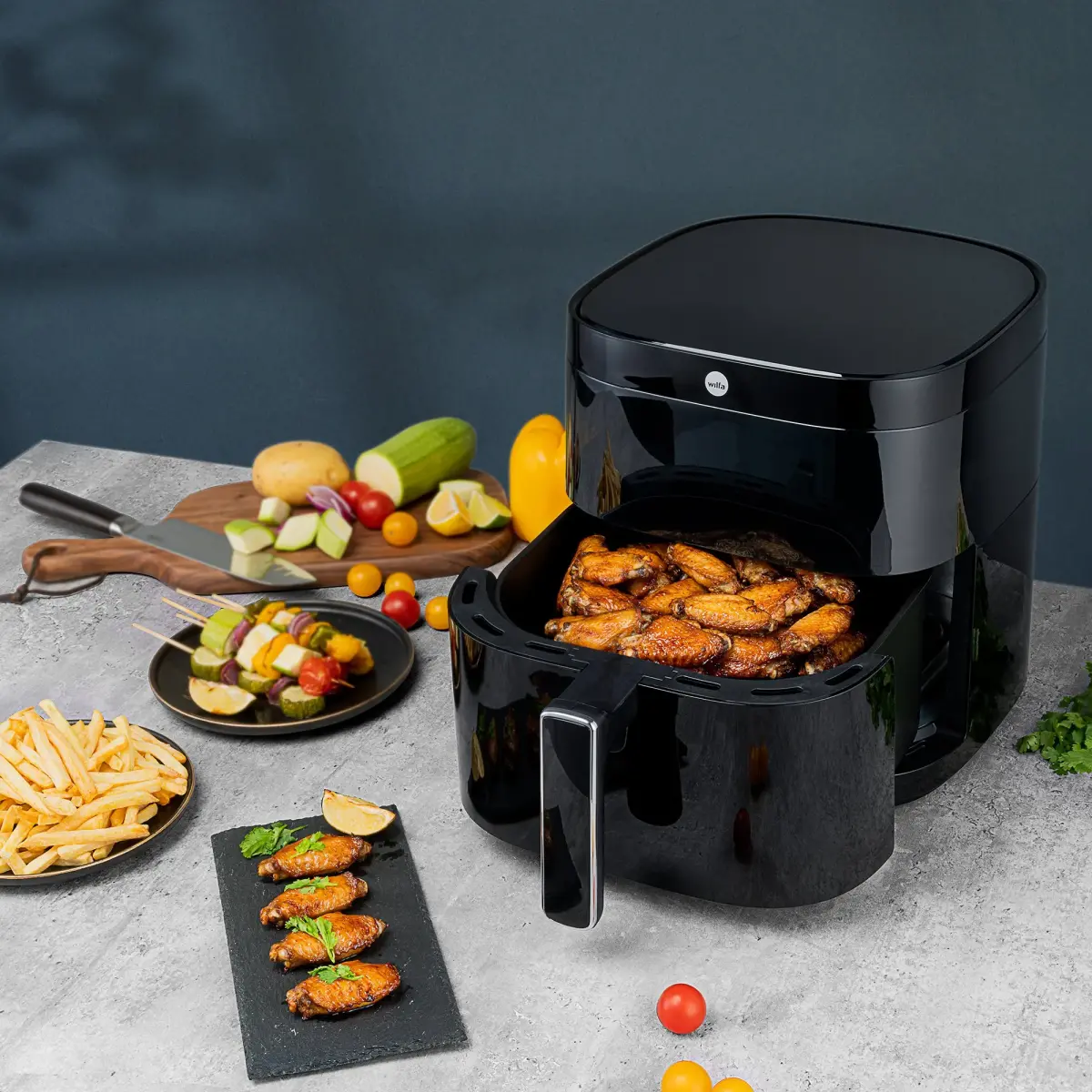 Dual Heating Airfryer, 6 liter, produktbillede 11 af 11, Airfryers hos HomeNordic
