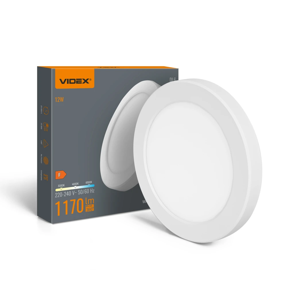 12W Loftslampe, 3CCT, Andre varer hos HomeNordic