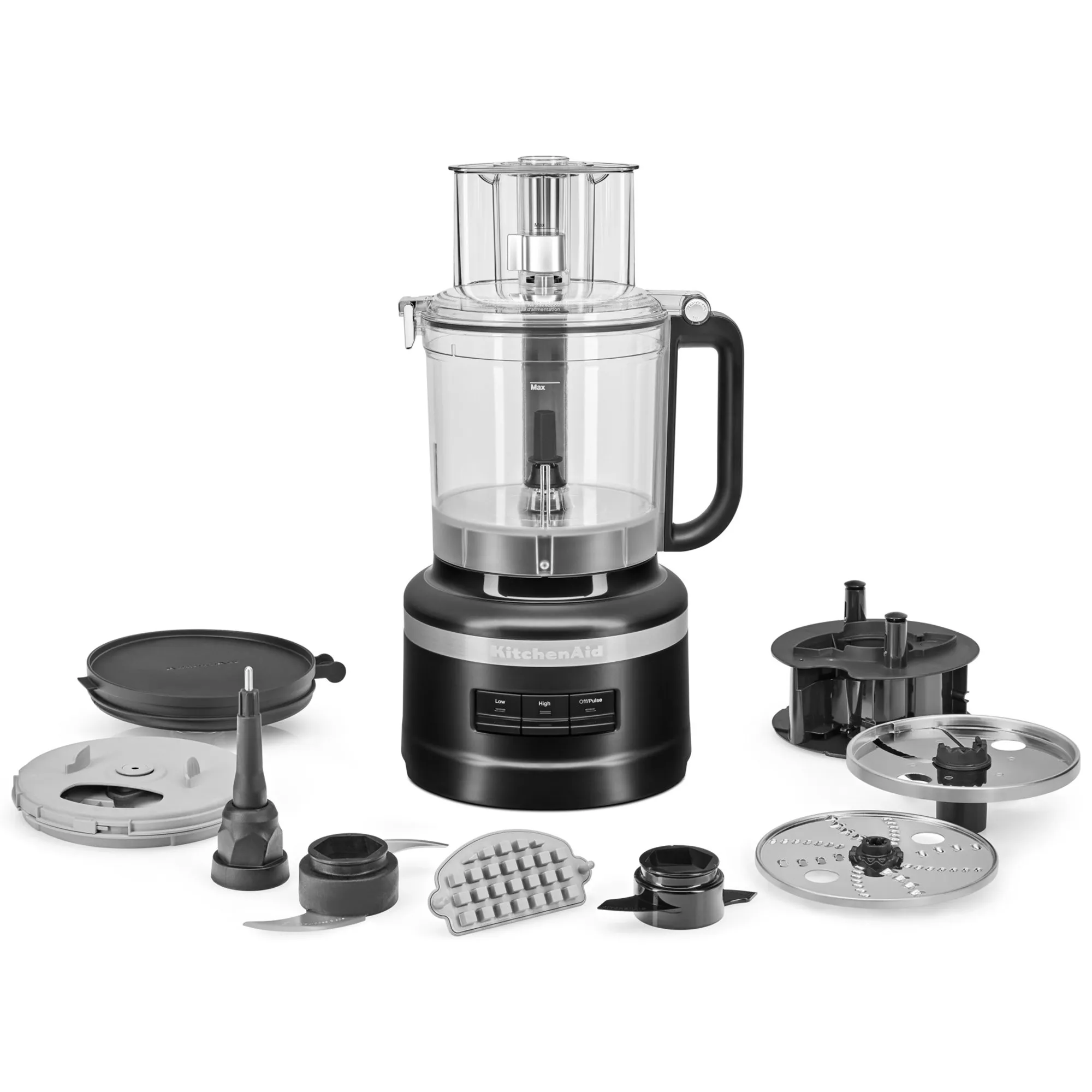 5KFP1319 Foodprocessor 3,1 liter, mat sort, produktbillede 3 af 6, Foodprocessorer hos HomeNordic