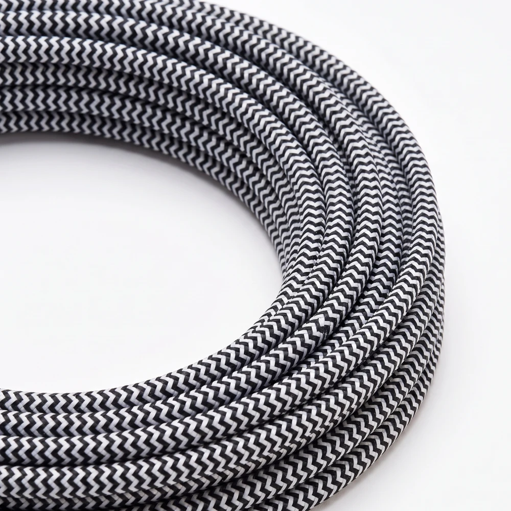 5m Stofledning 2x0.75 mm², tekstil, Pendler hos HomeNordic