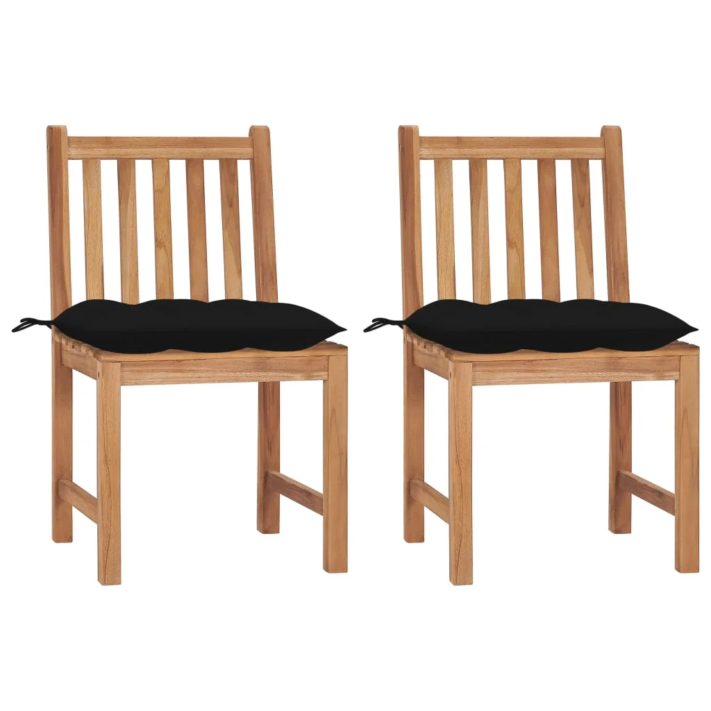 Havestole Med Hynder Massivt Teaktræ, produktbillede 19 af 24, Havestole i teaktræ hos HomeNordic