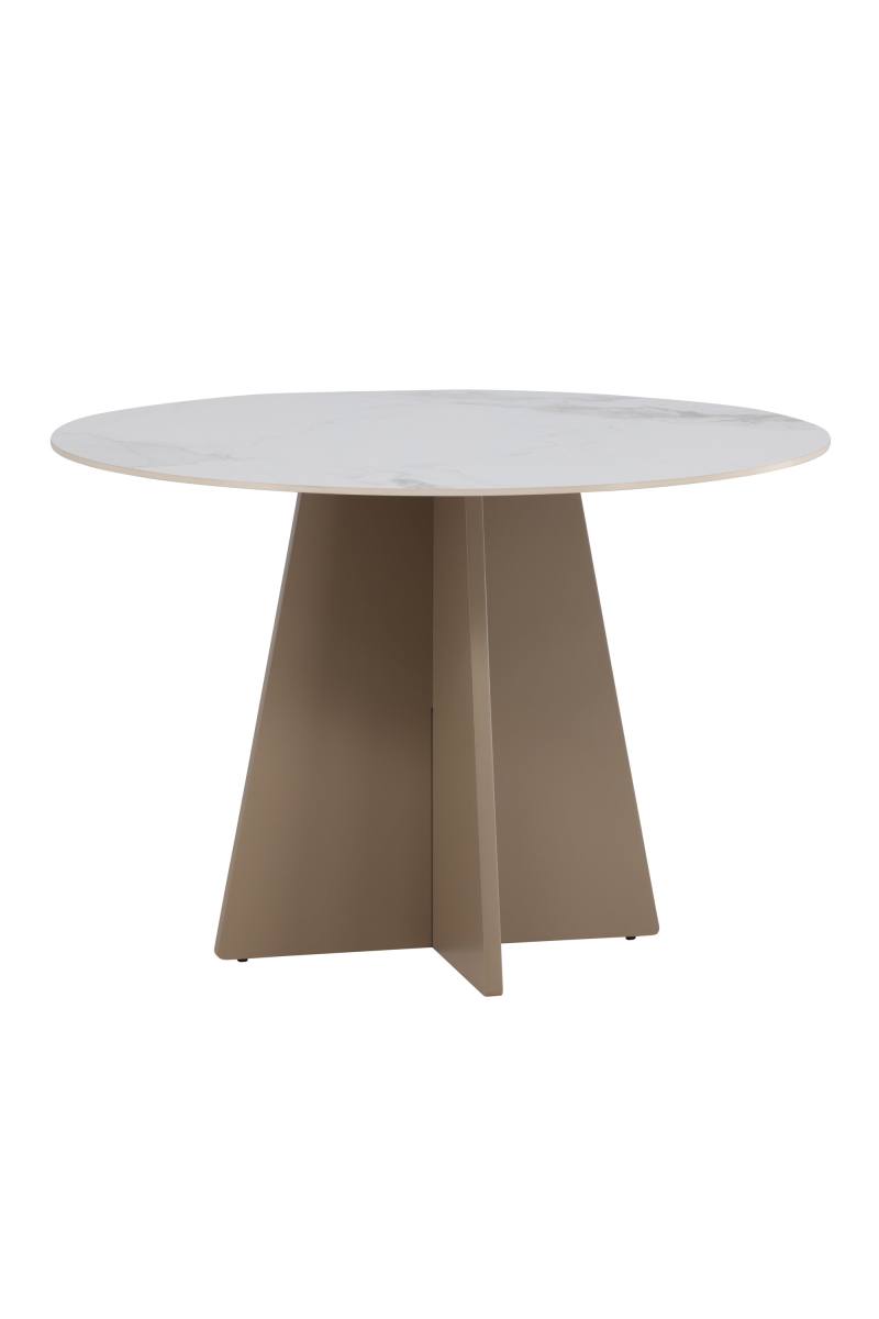 VENTURE DESIGN Bootcut spisebord, rund, produktbillede 7 af 11, Spiseborde hos HomeNordic