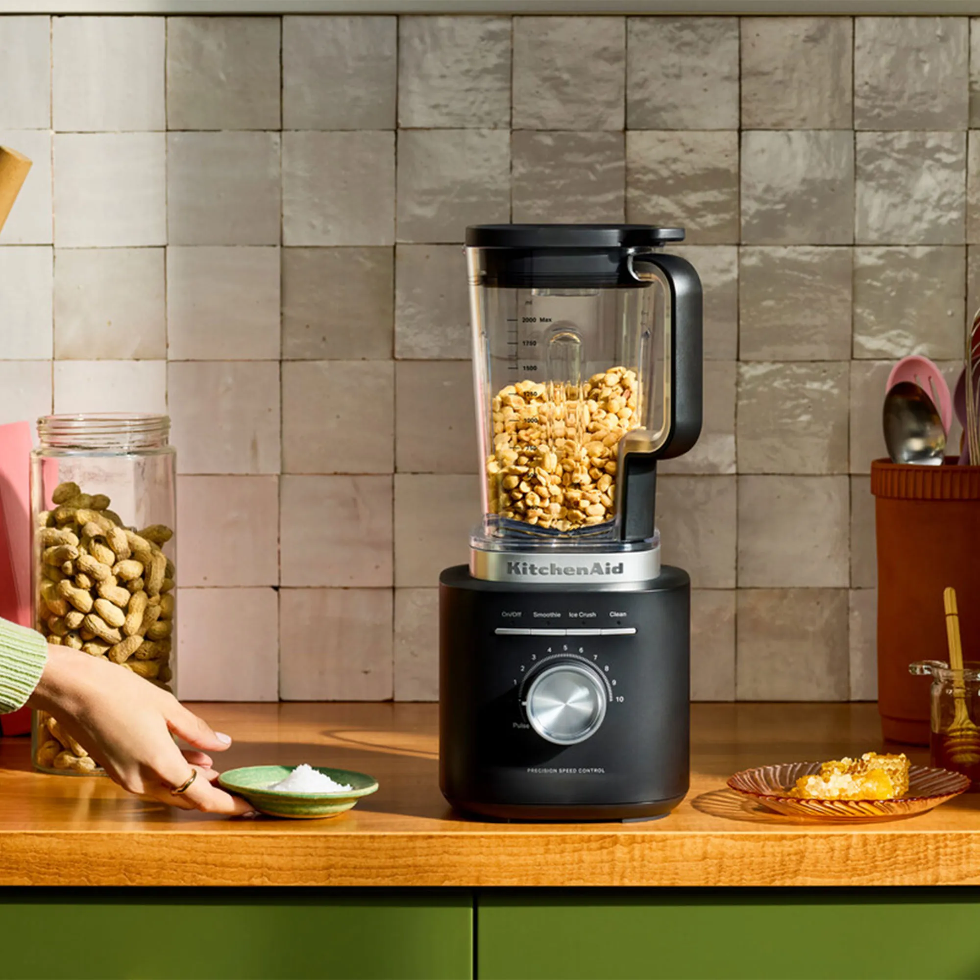 Kitchenaid Pure Power Blender 2,1liter, matte black, produktbillede 5 af 9, Blendere hos HomeNordic